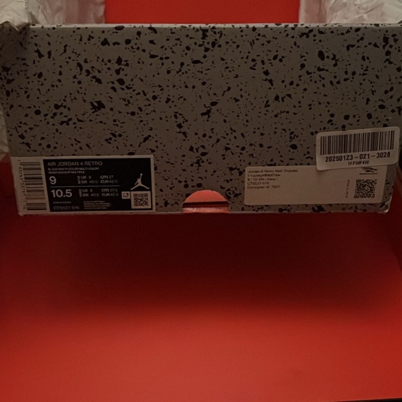 Jordan 4 Red Thunders - Picture 3 of 9